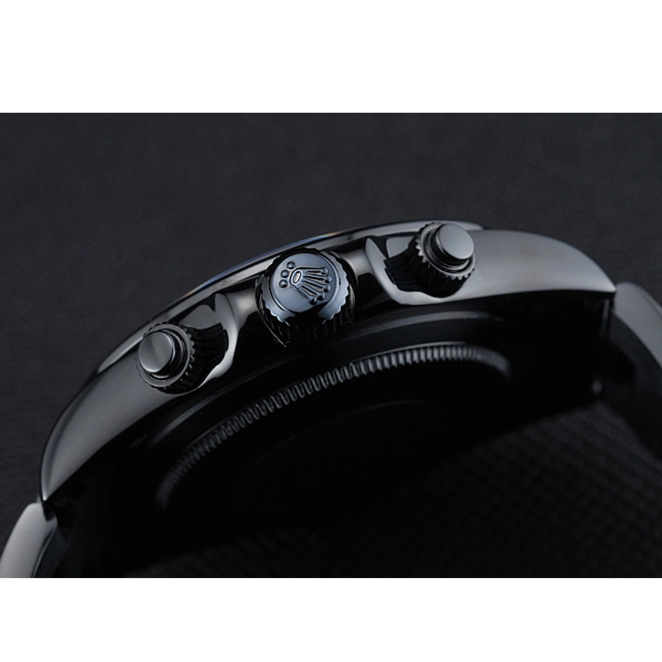 Aaa replica watch Stainless 1454250 Rolex Dial Black And And Black Bracelet Case Steel Blue Cosmograph Daytona 0622